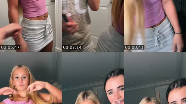 TikTok live: grwm by @itsmiaalbert