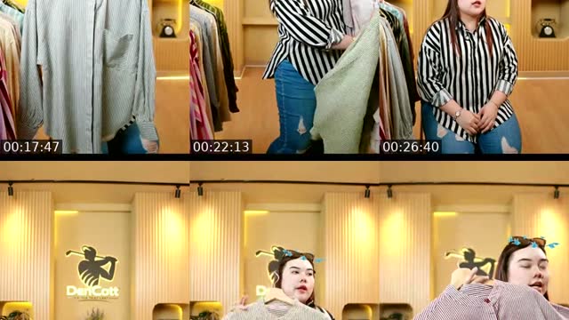 TikTok live: KEMEJA PREMIUM HARGA MURAH ! by @denimcottonmy