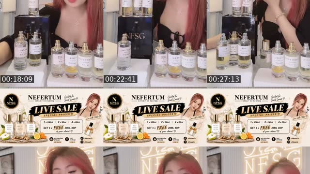 TikTok live: National day Perfume Promo by @nefertumsg