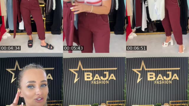 @bajafashionshop TikTok live