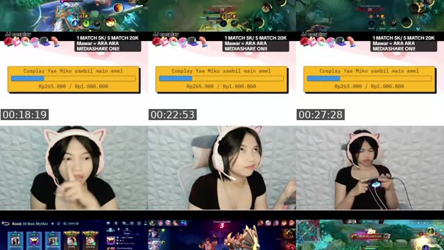 TikTok live: MABAR EMELL by @marinasi0