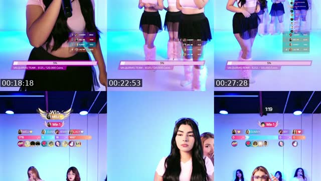 TikTok live: Porristas Woman's by @valquiriaslive3
