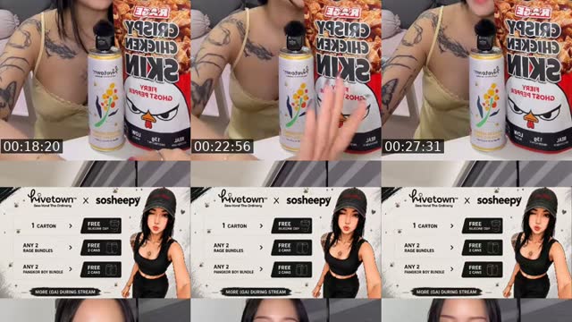 TikTok live: HIVETOWN ‼️ by @sosheepy