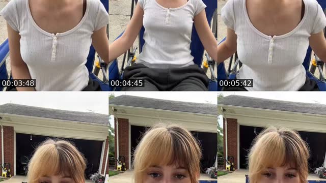 TikTok live: makeup by @carllbarker