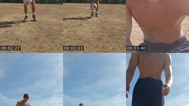 TikTok live: Football Freestyle by @ethan_lazarus