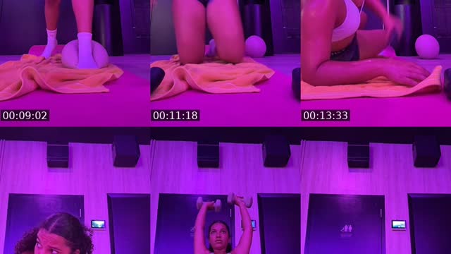 TikTok live: Pilates by @shortyyjordyy