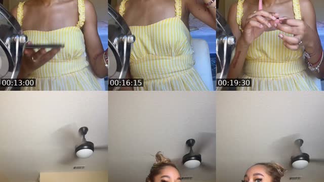 TikTok live: grwm w high fever  strep throat by @sagenavaa