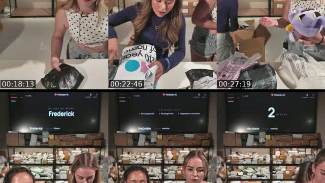 TikTok live: Pakketjes openen! by @pakketjesdotnl