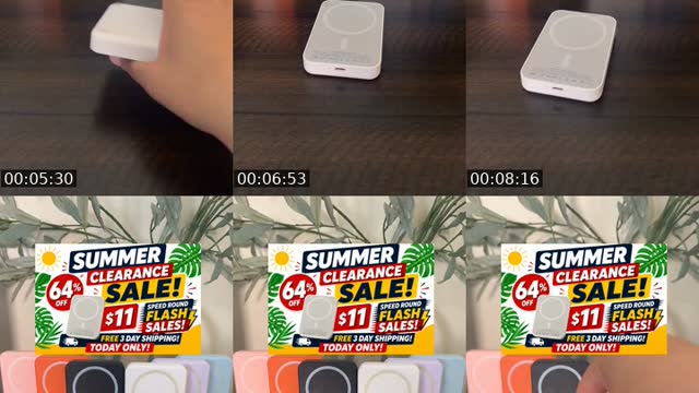 TikTok live: Charger sale! by @tiktokfindsbybeauty