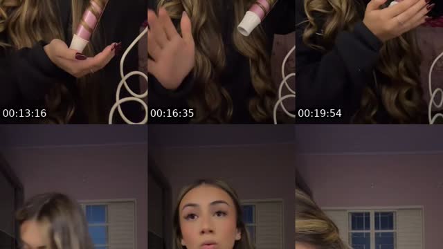 TikTok live: me arrumando by @juliaa.munhoz