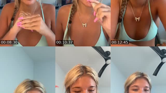 United States TikTok live: pre beach live :) by @pinkglitterblondqueen
