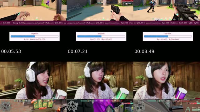 TikTok live: VALORANT by @sseamarinee