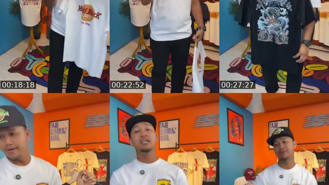 TikTok live: BELI 4 FREE TOPI HARD ROCK by @bsaoutlet1