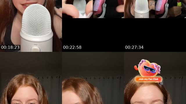 TikTok live: Asmr by @gingerb_asmr