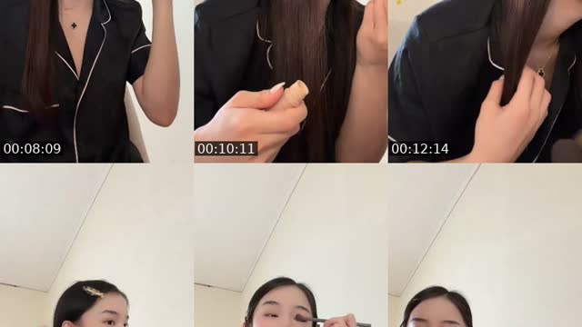 TikTok live: quick grwm by @chloeabigaillllll