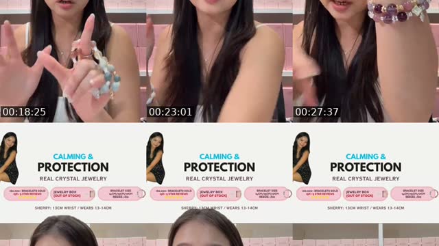 TikTok live: calming  protection 👻 by @cheru.sg