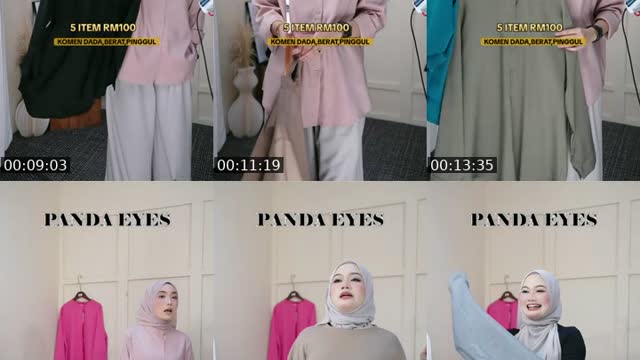 TikTok live: August Super Mall Carnival by @pandaeyesteam