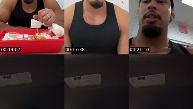 TikTok live: In/n-out after gym by @gahelgomez1