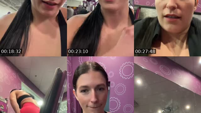 TikTok live: Gym by @cassiedianne
