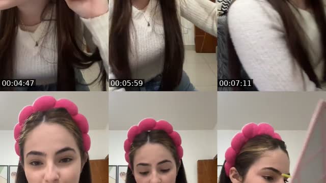 TikTok live: me arrumando by @pontesgf