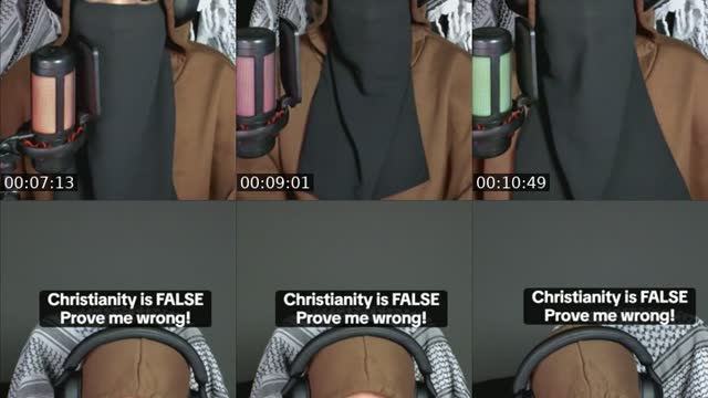 TikTok live: Christianity is FALSE! by @korrathetaymi
