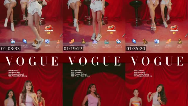 TikTok live: VEN DIVIERTETE CON NOSOTRAS! by @girl_dancewow