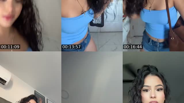 TikTok live: GRWM To eat by @weluvanahi