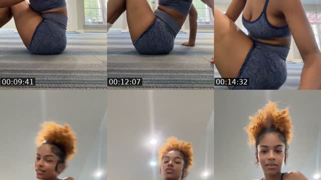 TikTok live: GYM🌷 by @jazahlynjannee