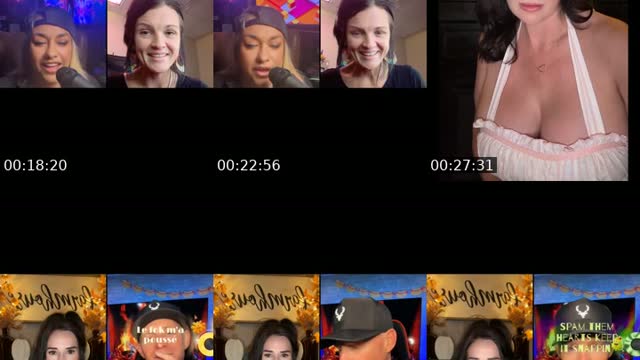 TikTok live: 💙🖤💙 by @wendyso69