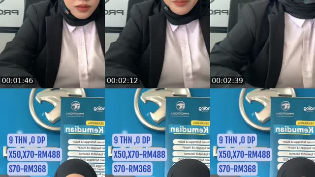 @sazatulyusof TikTok live