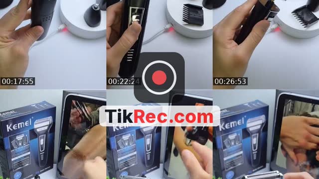 TikTok live: Maquina KEMEI by @fazendazoom