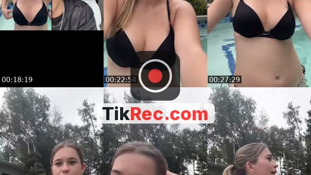 TikTok live: Hot tub by @laurennnkathrynnn