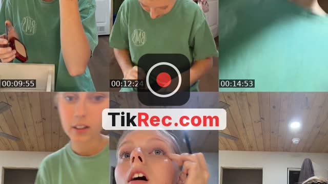 TikTok live: do my makeup with me for the rac by @brooklynn.manahan