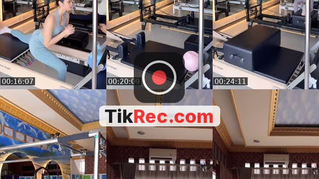 TikTok live: Pilates by @raralzahraa