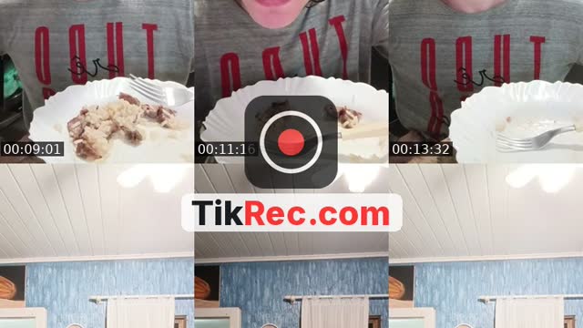 TikTok live: comendo algo e conversando by @samuel_weber07