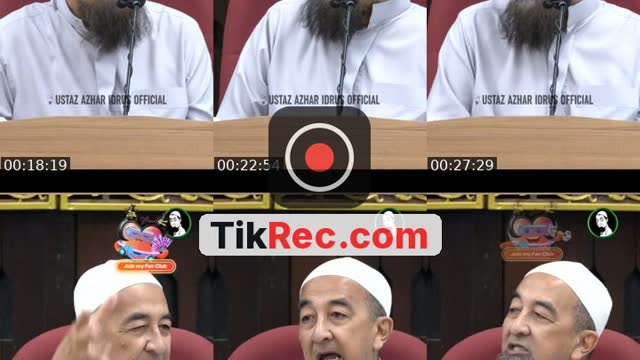 TikTok live: Masjid Bukit Perah Ajil by @ustaz.azhar.idrus