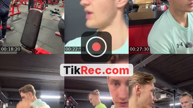TikTok live: Busy push day by @arturs.scipakins