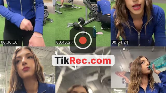 TikTok live: Gym Vibes🎀🧸 by @saintjulesxo
