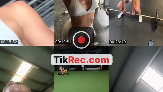 TikTok live: Hiii 🎀🍑💗 full body workout by @liaconno