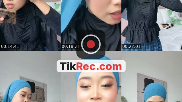 TikTok live: grwm by @aemaisaraaaa