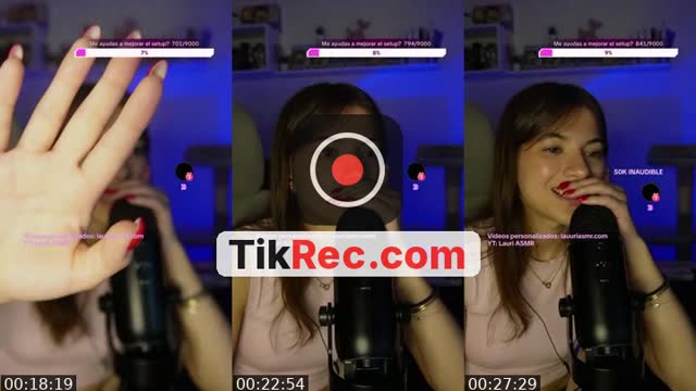 TikTok live: ASMR para DORMIR by @lauuriasmr