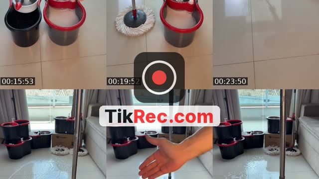 TikTok live: Mop giratório by @jlutilidade