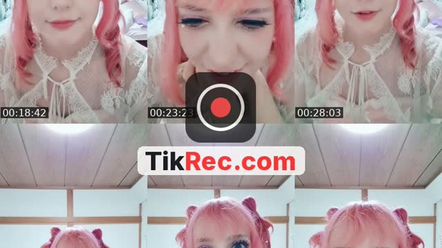 TikTok live: I got a makeover! Let's chat 🩷 by @pomello_