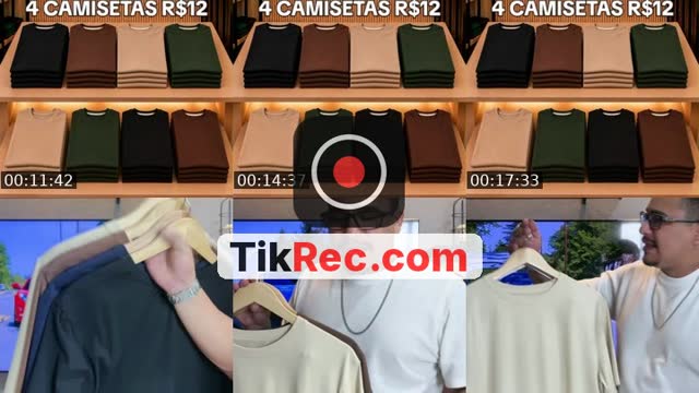 TikTok live: 4 CAMISETAS 55 by @ltindica01