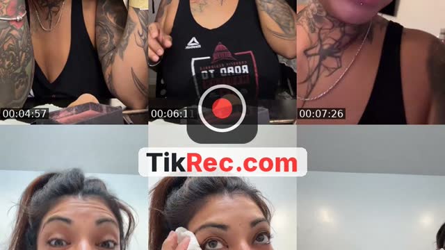 TikTok live: hola!! by @blackwidowink.la