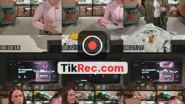 TikTok live: Pakketjes openen! by @pakketjesdotnl
