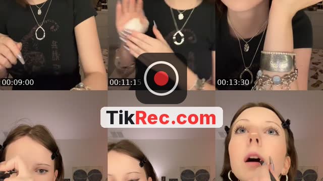 TikTok live: Grwm by @k1ra.grace