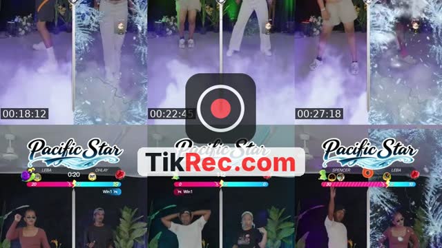 TikTok live: PACIFIC DANCE PARTY JOIN US! by @pacificstar7