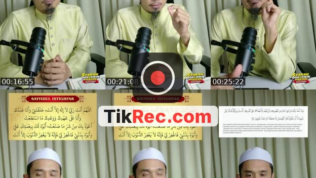 TikTok live: SYARAH ZIKIR HARIAN by @sematquranipoh