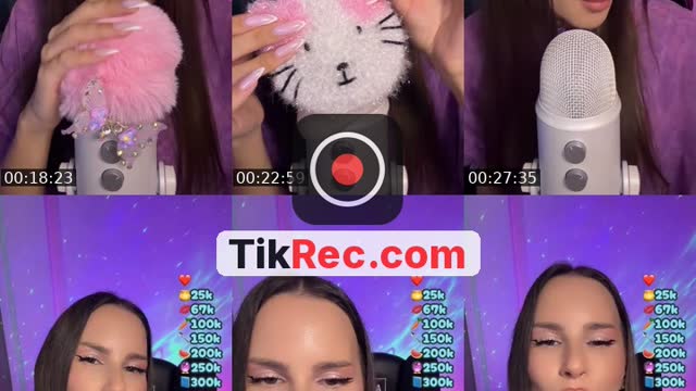 TikTok live: #asmr #asmrsound #asmrforsleep by @luna.fur.love.asmr
